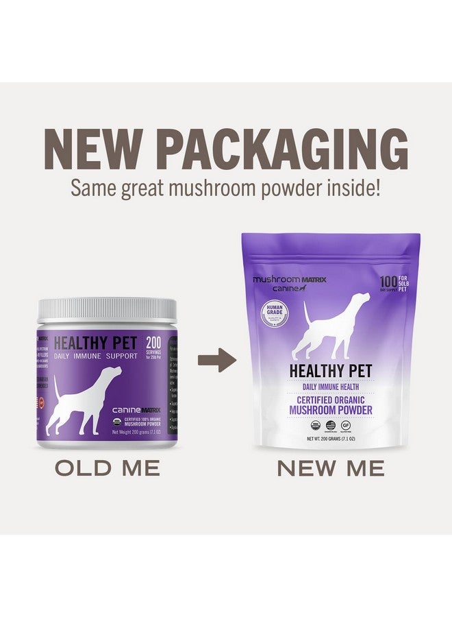 mushroom Matrix Om Mushroom Matrix Healthy Pet Mushroom Supplement, Supports Daily Functional Immune Support for Dogs & Cats, 200 Grams, 7.1 oz - Image 5