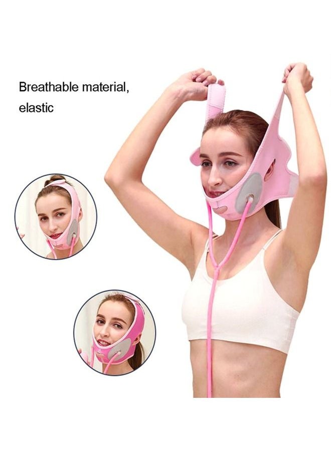 Generic - Inflatable Face Slimming Band Air Press Lift Up Belt Face-Lift Mask Massager V-Line Cheek Chin Slimming Belt - Image 1