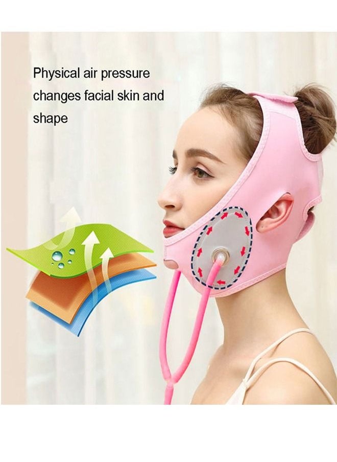 Generic - Inflatable Face Slimming Band Air Press Lift Up Belt Face-Lift Mask Massager V-Line Cheek Chin Slimming Belt - Image 1