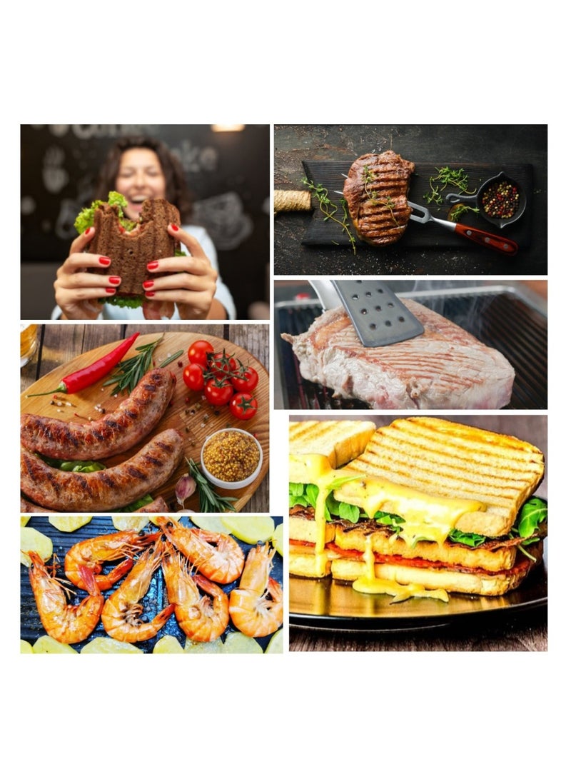Sonifer Sandwich maker/Mini Grill – 750 Watt 750 W SF-6079 Multicolour - Image 3
