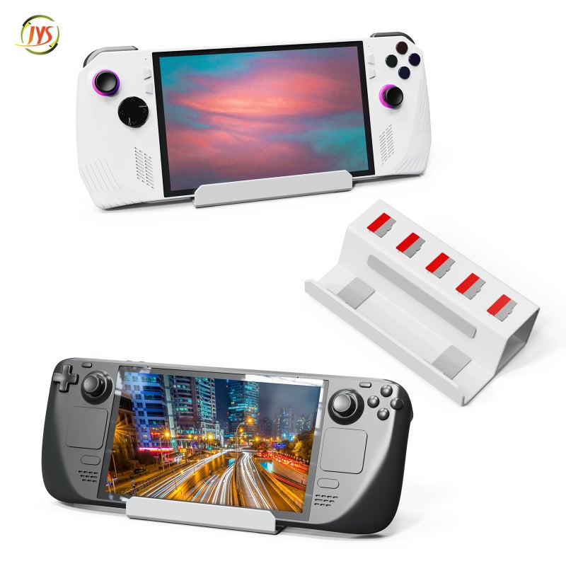 حامل مكتبي JYS لـ ASUS ROG Ally و Steam Deck والهواتف، مادة ABS - Image 1