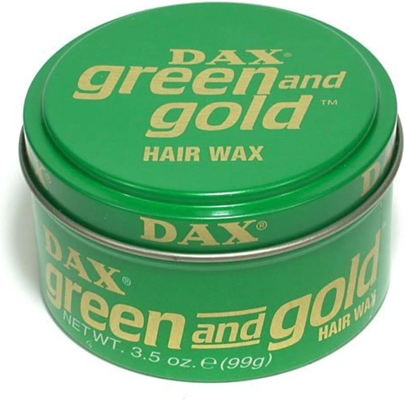 Green & Gold hair wax