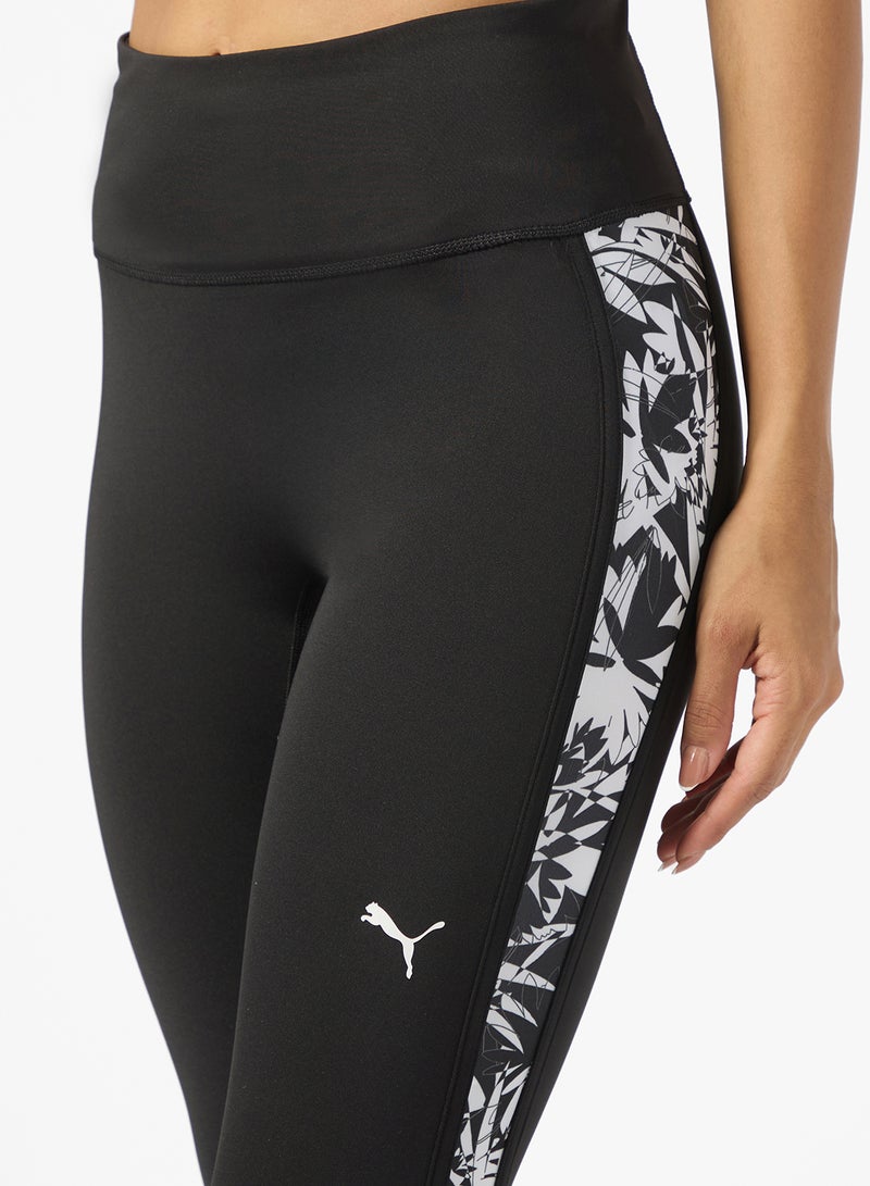 PUMA 7/8 All Over Printed Tropical High Waist Tights - Image 3