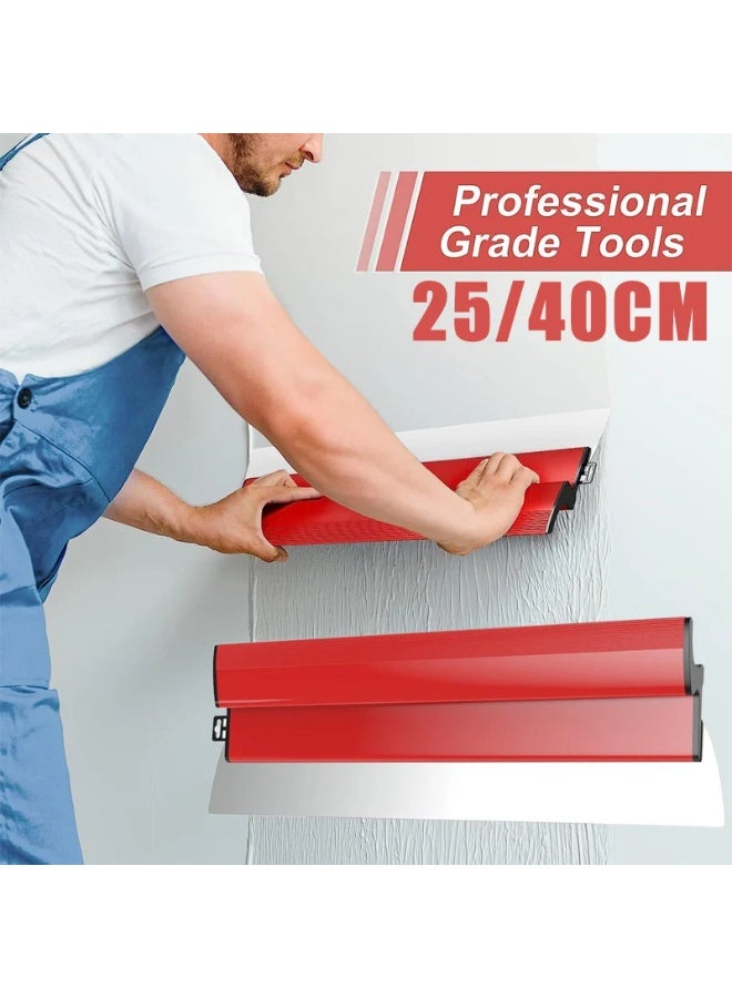 2PCS Skimming Blade Set, Durable Plastering Drywall Finishing Tools, 25/40CM - Image 1