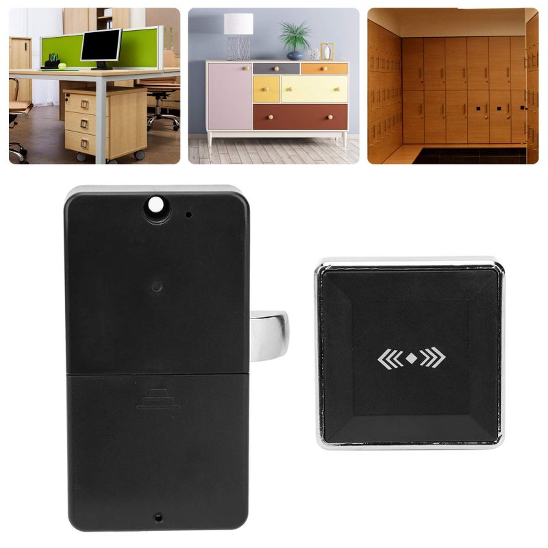 Smart Electronic Lock 4 Management Anti Pry Alarm Low Voltage Alert For Cabinet Wardrobe - Image 4