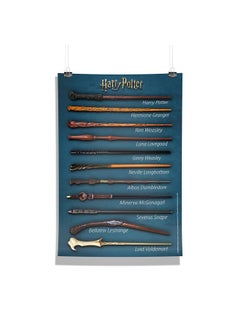 Epic Stuff Epic Stuff Plastic Harry Potter Wand Poster Design A3 Wall Poster Without Frame Officially Licensed By Warner Bros Usa 