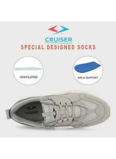 CRUISER Cruiser Men's Dexter Grey Chunky Sneakers_9 UK (2515-4)  - Image 3