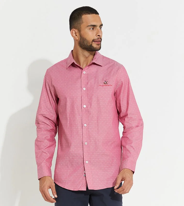 BEVERLY HILLS POLO CLUB Beverly Hills Polo Club Treasure Map Regular Fit Shirt