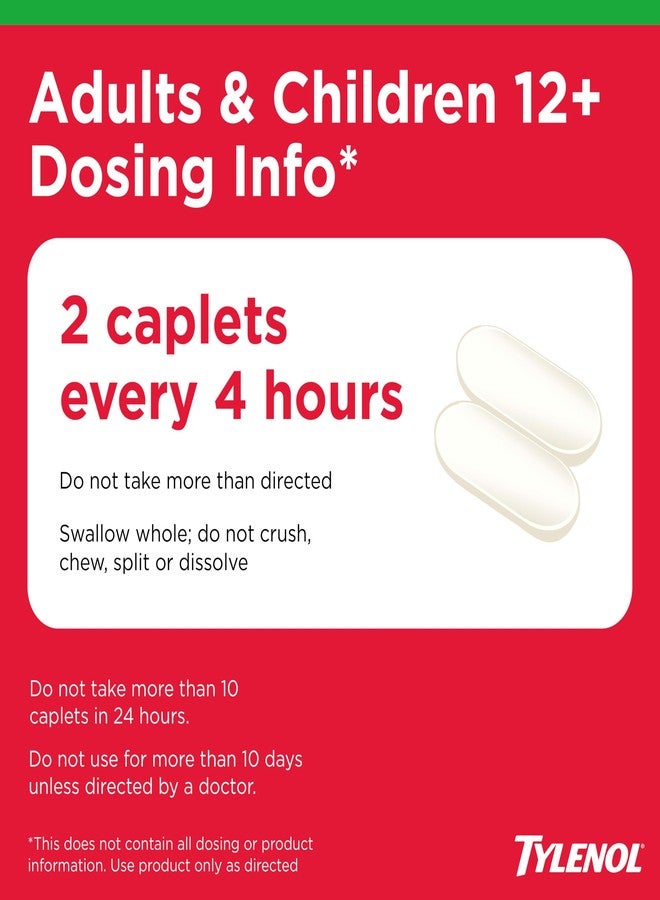Tylenol Sinus Severe Daytime Caplets, Non-Drowsy, Pain Reliever, Pressure and Nasal Congestion Relief, Fever Reducer, Expectorant, Acetaminophen, Guaifenesin, Phenylephrine HCL, 24 Count - Image 5