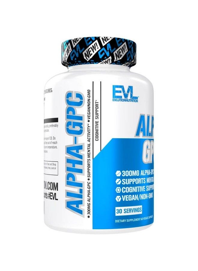 Nootropic Alpha Gpc Choline Supplement Alpha Gpc 600 Mg Nootropics Brain Support Supplement Acetylcholine Precursor And Mood Booster Evl Nutrition Brain Supplement For Memory And Focus Support