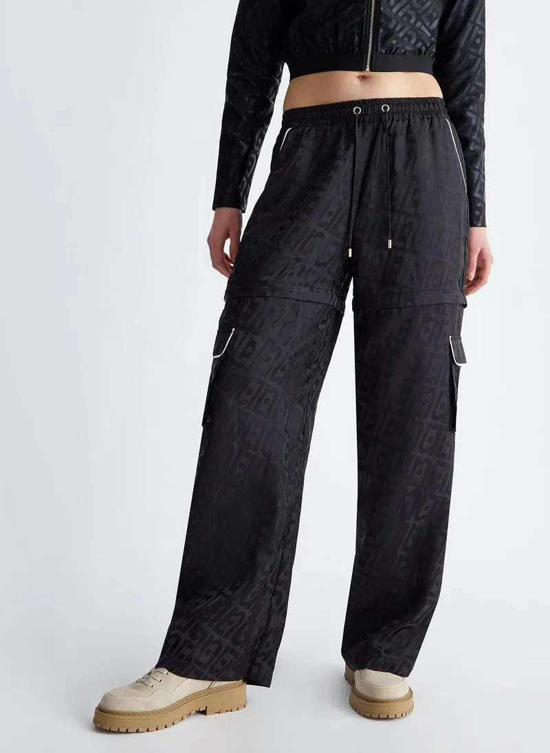 Liu Jo Satin jacquard trousers