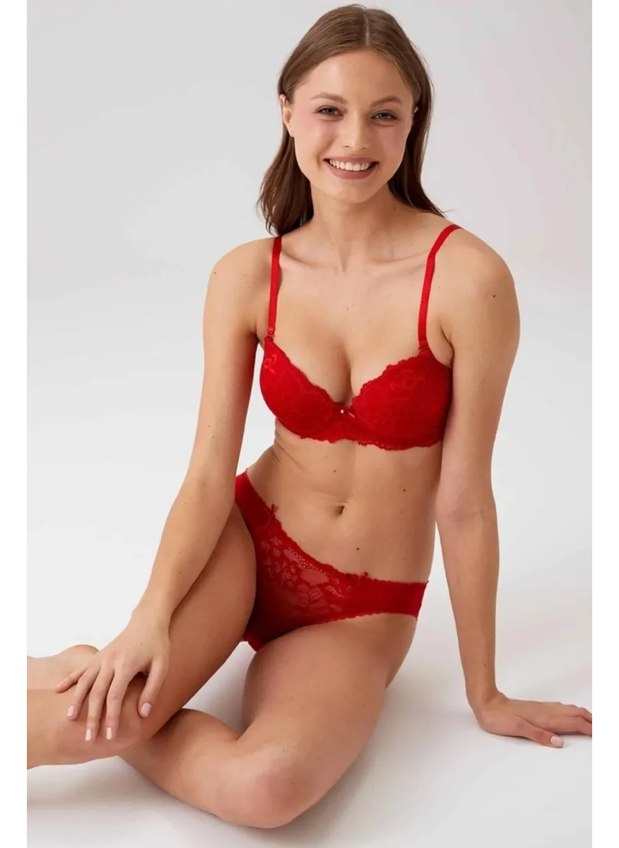 pierre cardin Underwire Support Push Up Bra Set