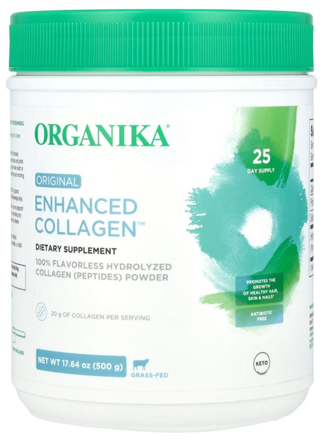 Organika Enhanced Collagen Original 17.64 oz (500 g)