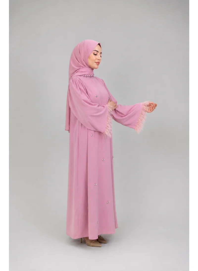 Ophelia Ophelia Lumine Serenity Pearl Abaya | Elegant Modest Wear for Women