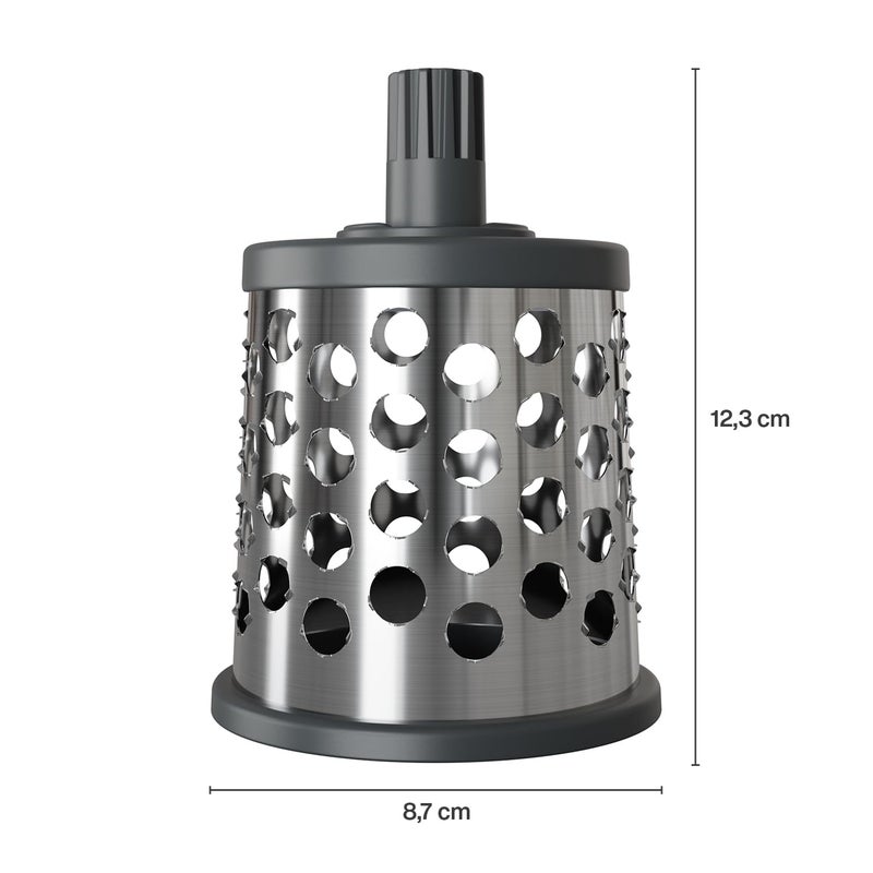 Zyliss E900058 Puree Drum Blade, Stainless Steel, Mashing, Puree, for Use with Zyliss Rotary Cheese Grater, 5 Year Guarantee - Image 3