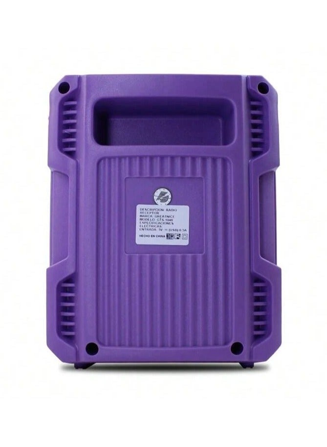 قريت نايس مكبر صوت Greatnice GTS-1946 محمول بتقنية البلوتوث مقاس 6.5 بوصة مع حزام وميكروفون - Image 2