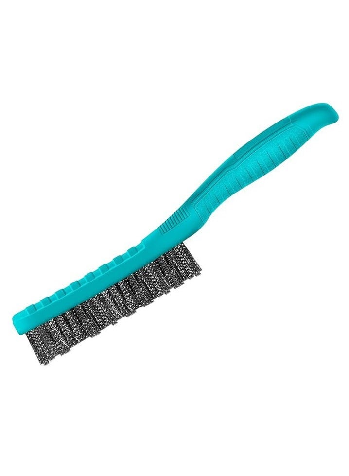 TOTAL Wire Brush Plastic Handle Steel Wire Brush 270mm TAC3804051 - Image 2