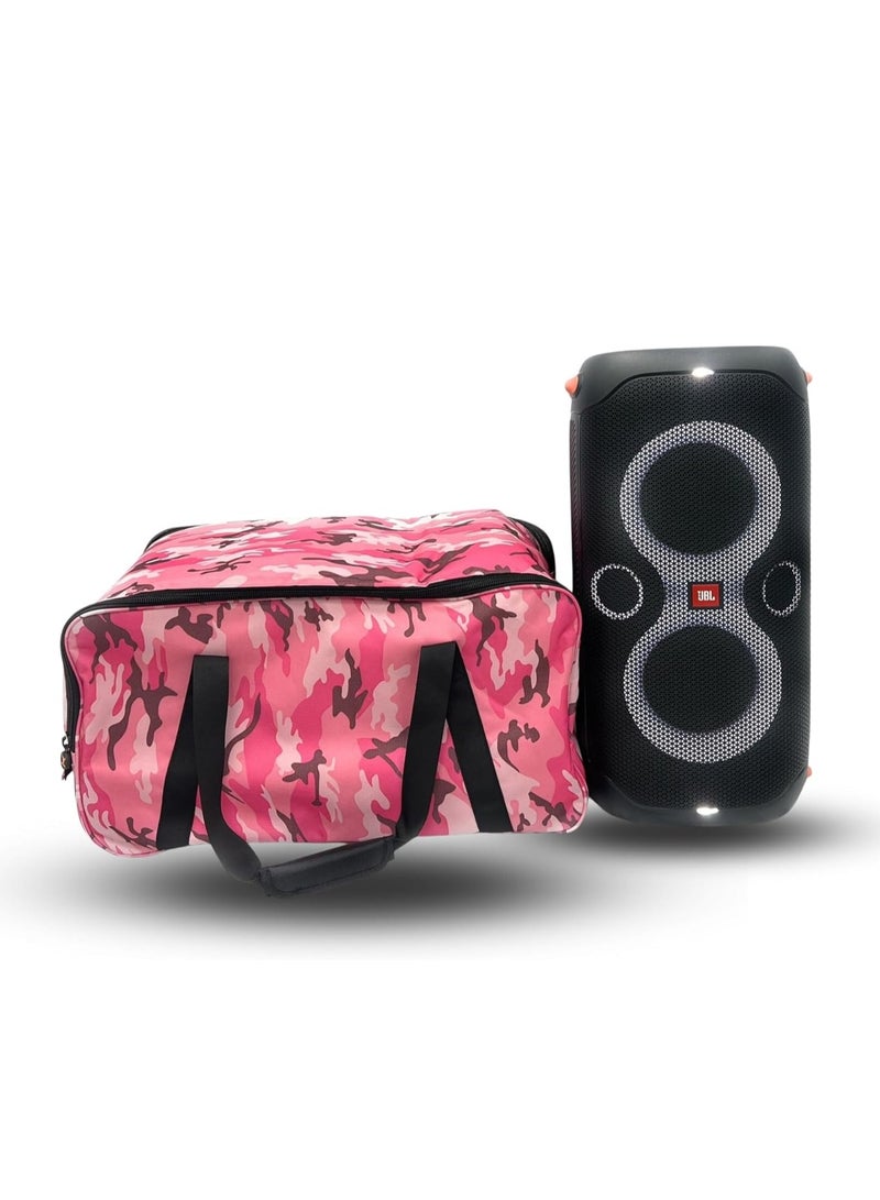 أنجري بول حقيبة تخزين آمنة لسماعات الصوت مع حزام عملي وحقيبة سفر متوافقة مع (JBL PARTYBOX 110 BAG ARMY-I) - Image 2