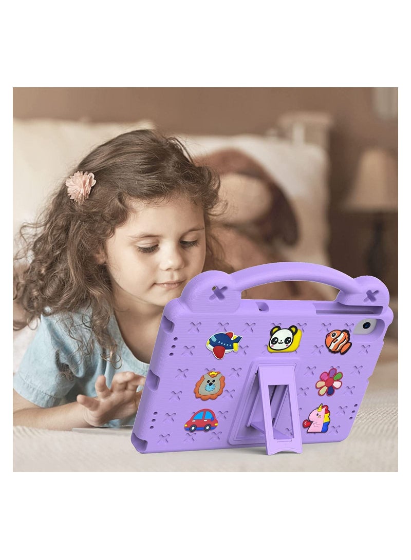 Kids Case Compatible with Samsung Galaxy Tab A8 10.5 Inch 2021 (SM-X200/X205) Heavy Duty EVA Foam Shockproof Cover Kids Proof Case with Stand - Image 5