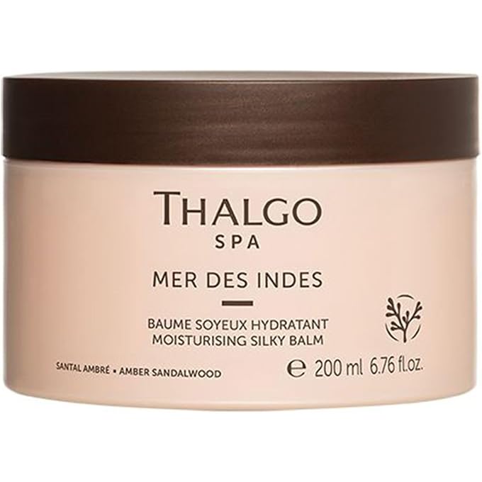 THALGO Silky Moisturising Balm - Luxurious Body Balm with Sesame Oil & Indian Red Algae 200ml - Image 1