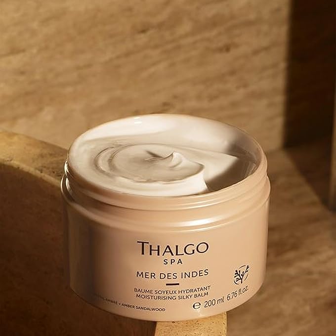 THALGO Silky Moisturising Balm - Luxurious Body Balm with Sesame Oil & Indian Red Algae 200ml - Image 2