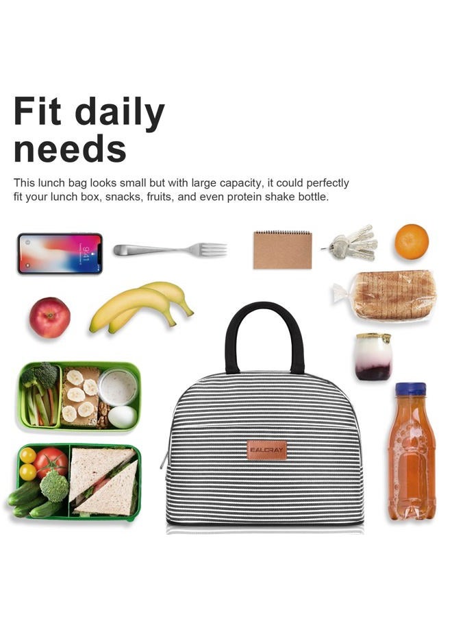 BALORAY Lunch Bag for Women Men Insulated Lunch Box for Adult Reusable Lunch Tote Bag for Work, Picnic or Travel - Image 5