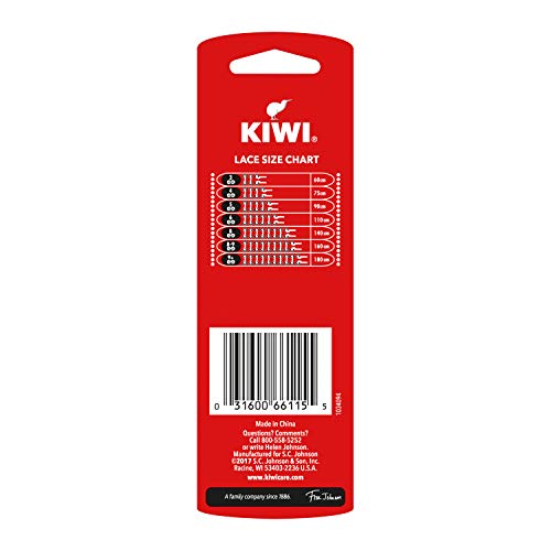 KIWI Classic Black 36" Dress Laces, 2 PAIR (Pack - 1) - Image 2