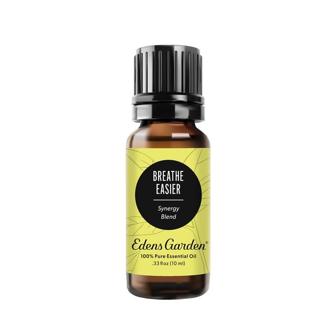 BREATHE EASIER ESSENTIAL OIL SYNERGY BLEND 100 PURE THERAPEUTIC GRADE UNDILUTED NATURALHOMEOPATHIC AROMATHERAPY SCENTED ESSENTIAL OIL BLENDS 10 ML