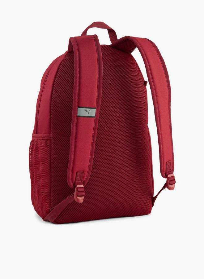PUMA Logo Print Backpack For Kids 5-13 Years With Pencil Pouch - Image 3