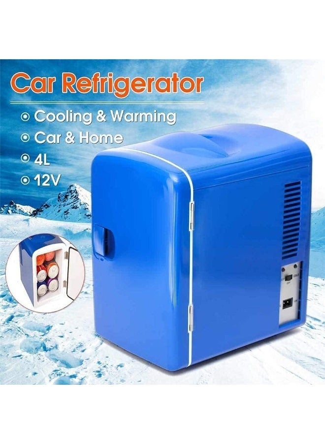Kimaya Portable Mini Fridge For Car 4L Refrigerator Portable for Car and Home Use 12V/220V - Image 1