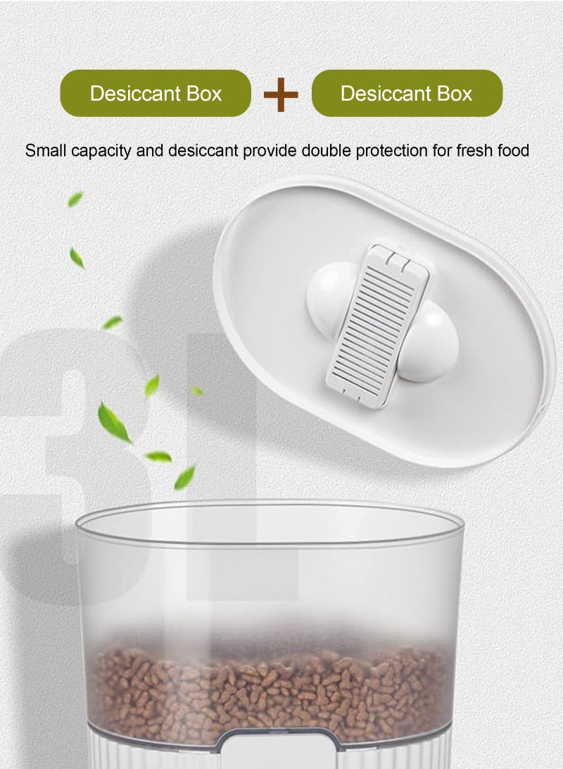 URbazaar Smart Automatic Cat Feeders with APP WiFi Cat Automatic Feeder for Cats & Dogs, Smart Timed Auto Cat Food Dispenser, Portion Control- Battery and Plug-in Power Up to 10 Meals Per Day - Image 5