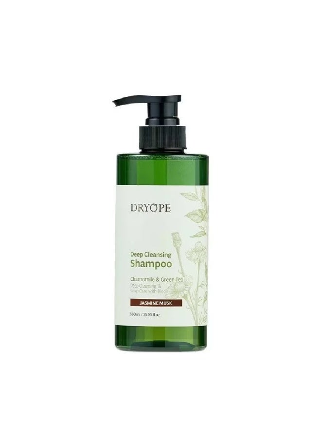 Dryope DEEP CLEANSING SHAMPOO 500mL - JASMINE MUSK - Image 1
