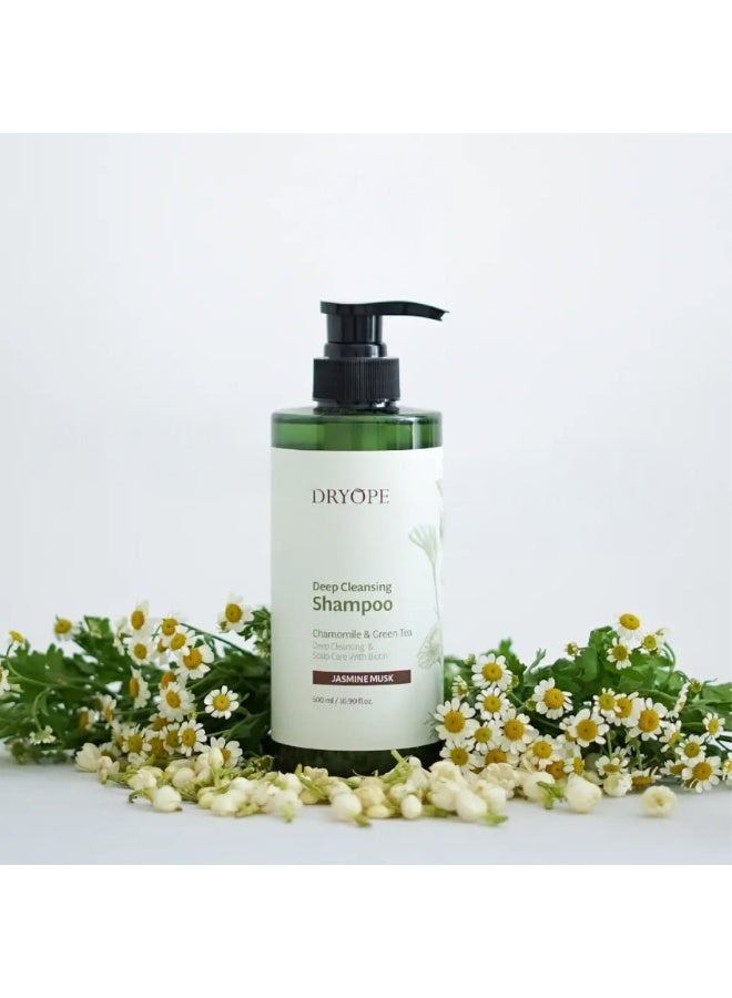 Dryope DEEP CLEANSING SHAMPOO 500mL - JASMINE MUSK - Image 3