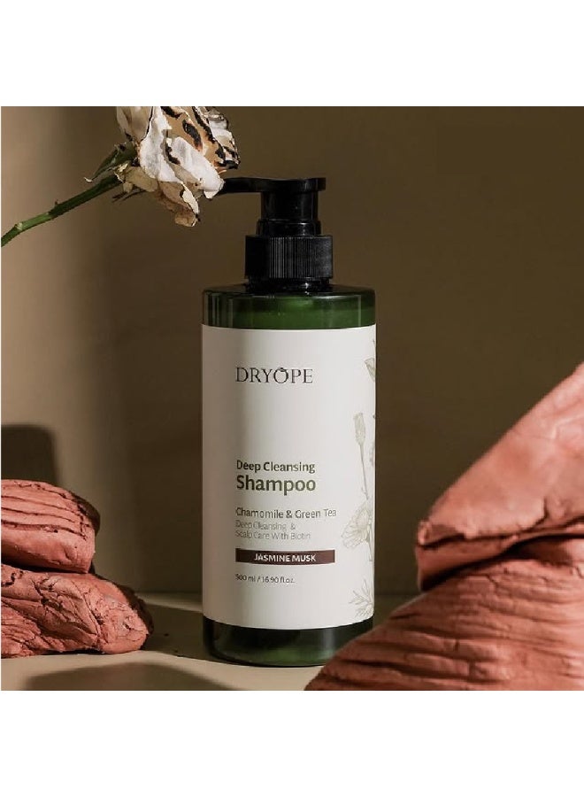 Dryope DEEP CLEANSING SHAMPOO 500mL - JASMINE MUSK - Image 2