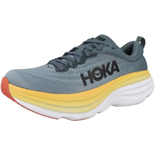 HOKA Men's Running Shoes, Goblin Blue Mountain Spring, 9 - Image 4