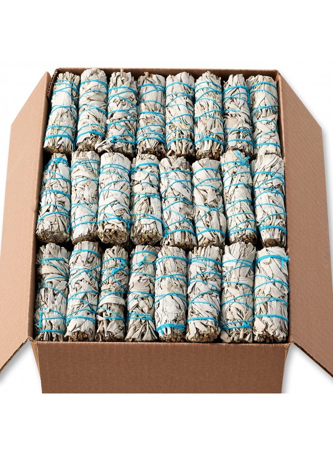 BLUE RIVER SAGE 40 White Sage Smudge Sticks ~ Sustainably Grown Sage Bundles for Smudging, Smudge Kit, Ceremony, Spiritual Use, Home & Office Cleansing or Smoke Cleanse (40 Pack) - Image 4