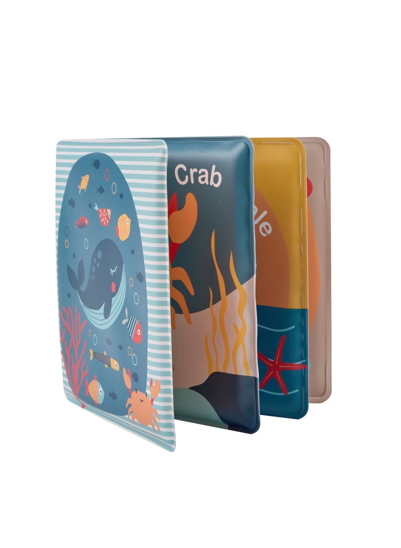 EUREKA KIDS Eurekakids Under the Sea Baby's Bath Book | Waterproof | Perfect for Beach and Pool | Development of imagination and creativity | For 0M+ - Image 5