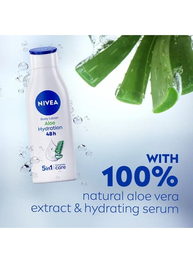 نيفيا لوشن نيفيا للجسم بخلاصة الصبار ٢٠٠ مل - Image 3