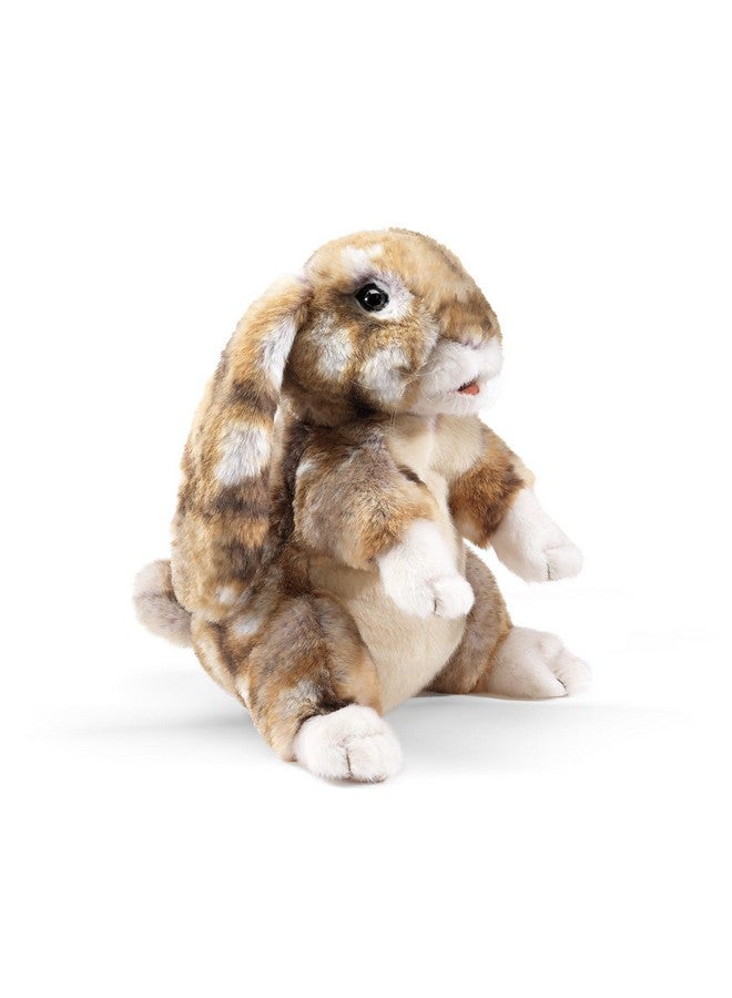Folkmanis Silky Bunny Rabbit Hand Puppet - Image 1