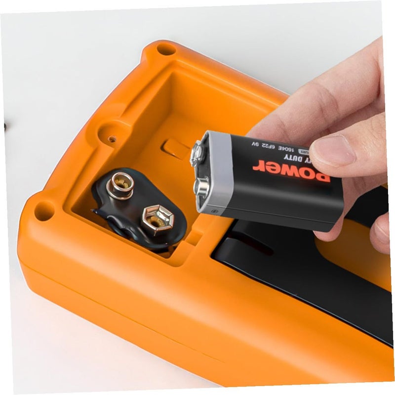 Compact Digital Multimeter Dm850 Yellow Measures Voltage Current Resistance Home Repair Electrical Tester - Image 5