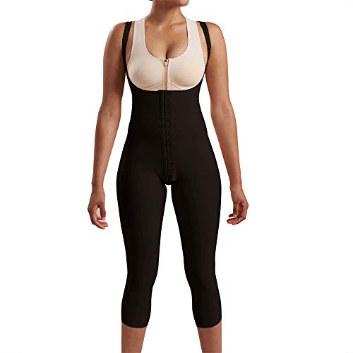 MARENA SFBHM Stage 1 Post-surgical Compression Girdle with High-Back & Front Closure – Adjustable Mid-Calf Length - Image 1