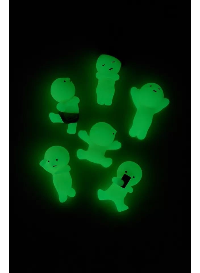 Smiski HIPPERS Decorative Mini Figure - Glow-in-the-Dark Blind Box Laptop & Desk Accessory - Image 2