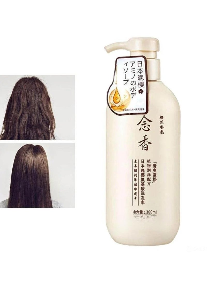 شامبو ساكورا الياباني المضاد لتساقط الشعر 300 مل