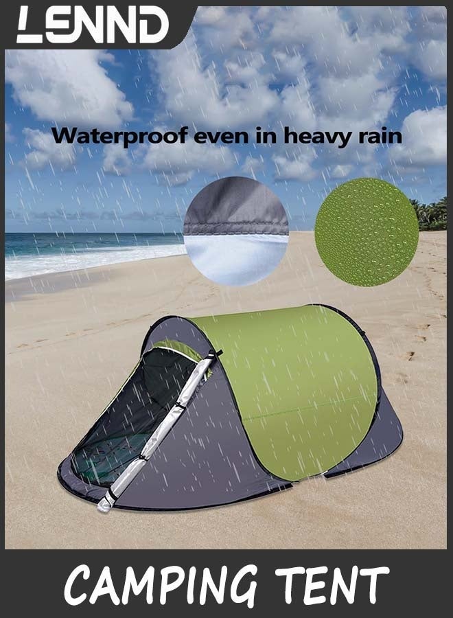 LENND Pop-up Camping Tent: 1 Person Tent Waterproof Instant Easy Setup Outdoor Tent,Portable instant tents, waterproof yurts for picnics, travels, hiking. - Image 5