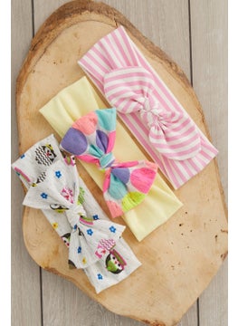 Handmade Soft Bow Tie Natural 100% Cotton Combed Cotton 3-Piece Baby Kids Girls Bandana Set - pzsku/Z4E11591F84390130DC98Z/45/_/1725614024/bee10ae2-3a99-4cdb-9300-cee3437beb55