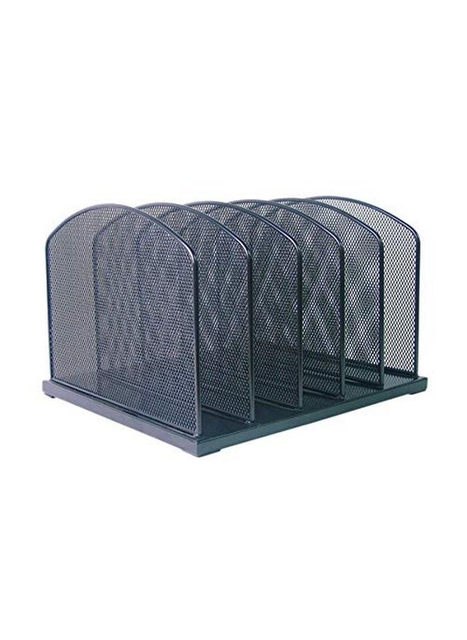 Office Depot Brenton Studio™ Metro Mesh File Sorter Black  - Image 2