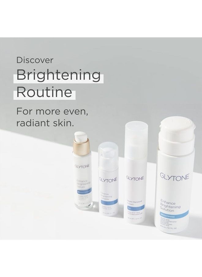 Glytone - Glytone Enhance Brightening Complex - With 12% Azelaic Acid, 3% Glycolic Acid - Brightens Skin & Reduces Dark Spots - Non-Comedogenic - 1 fl. oz. - Image 1