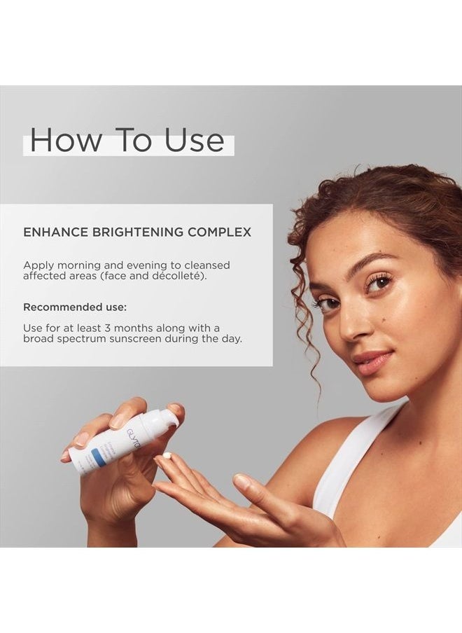 Glytone - Glytone Enhance Brightening Complex - With 12% Azelaic Acid, 3% Glycolic Acid - Brightens Skin & Reduces Dark Spots - Non-Comedogenic - 1 fl. oz. - Image 1