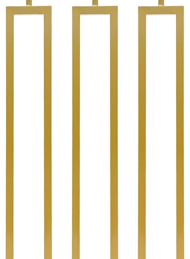 درابزين الدرج الذهبي 36 بوصة قابل للتعديل لوحة علوية قابلة للدوران فولاذ الكربون درابزين داخلي - Image 2