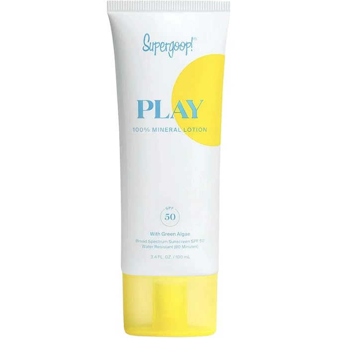 Supergoop! Play 100% Mineral Lotion Spf 50, 3.4 - Image 1